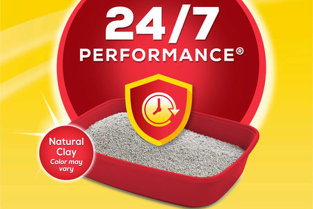 Purina  24/7 Performance Arena Aglomerante Cat, Aroma a Ropa Limpia, Garrafa De 20 Lb