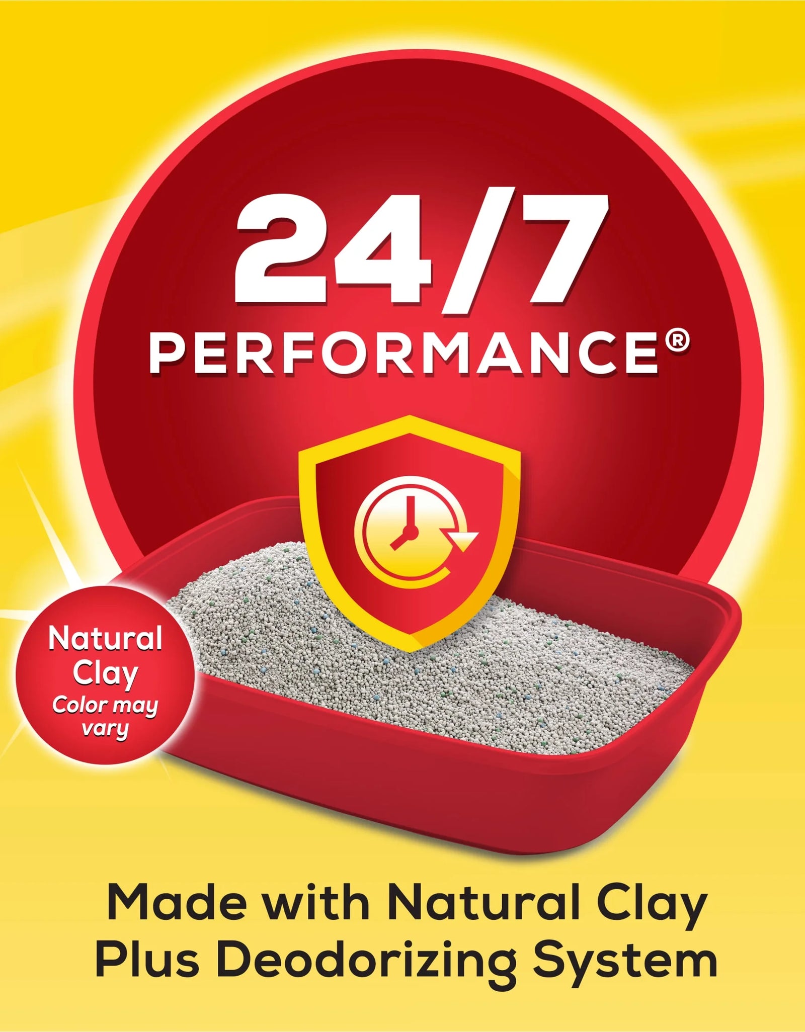 Purina  24/7 Performance Arena Aglomerante Cat, Aroma a Ropa Limpia, Garrafa De 20 Lb