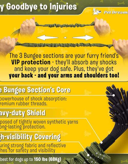 Load image into Gallery viewer, Exquisite Two Dog Leash Splitter | Double Dog Leash for Large Dogs Heavy Duty | No Tangle 2 Dog Leash Coupler | Dual Dog Leash Attachment | Retractable Dual Leashes for 2 Dogs
