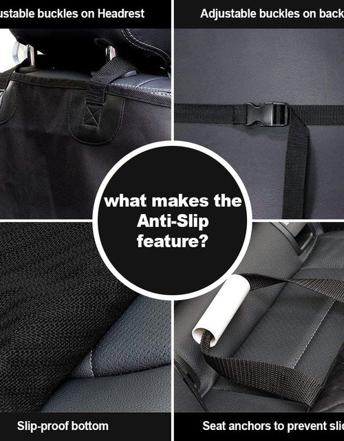 Load image into Gallery viewer, Dog Seat Cover Cars Trucks Suvs, Thick 600D Heavy Duty Pets Car Seat Cover, Waterproof &amp; Wear-Resistant Durable Nonslip Backing &amp; Hammock Convertible - 2 Pack
