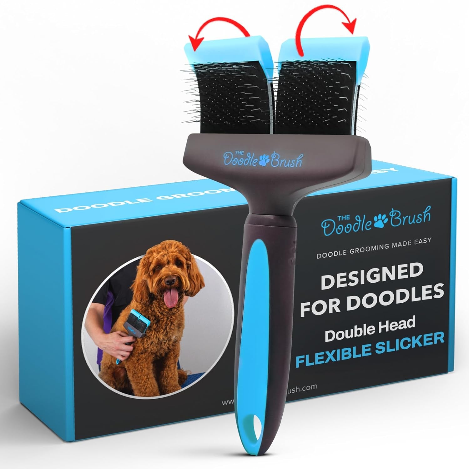 - Doodle Brush for Dogs, Goldendoodle Brushes for Grooming & Dog Brush for Labradoodle - Doodle Dog Brush - Doodle Grooming Brush, Bernedoodle Brush - Slicker Brush for Doodles